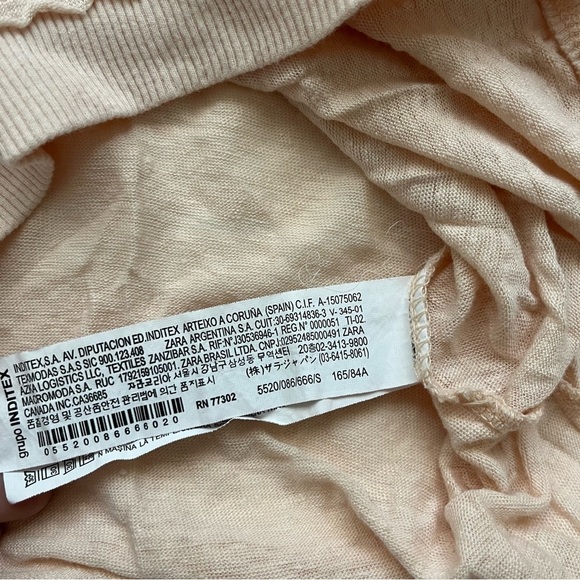 Zara Trafaluc Longsleeves Cropped Small for Women - Picture 6 of 8